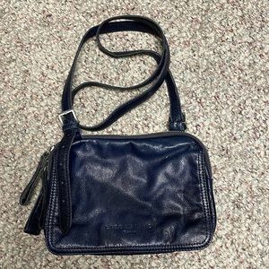 Liebeskind Navy Leather Crossbody Bag